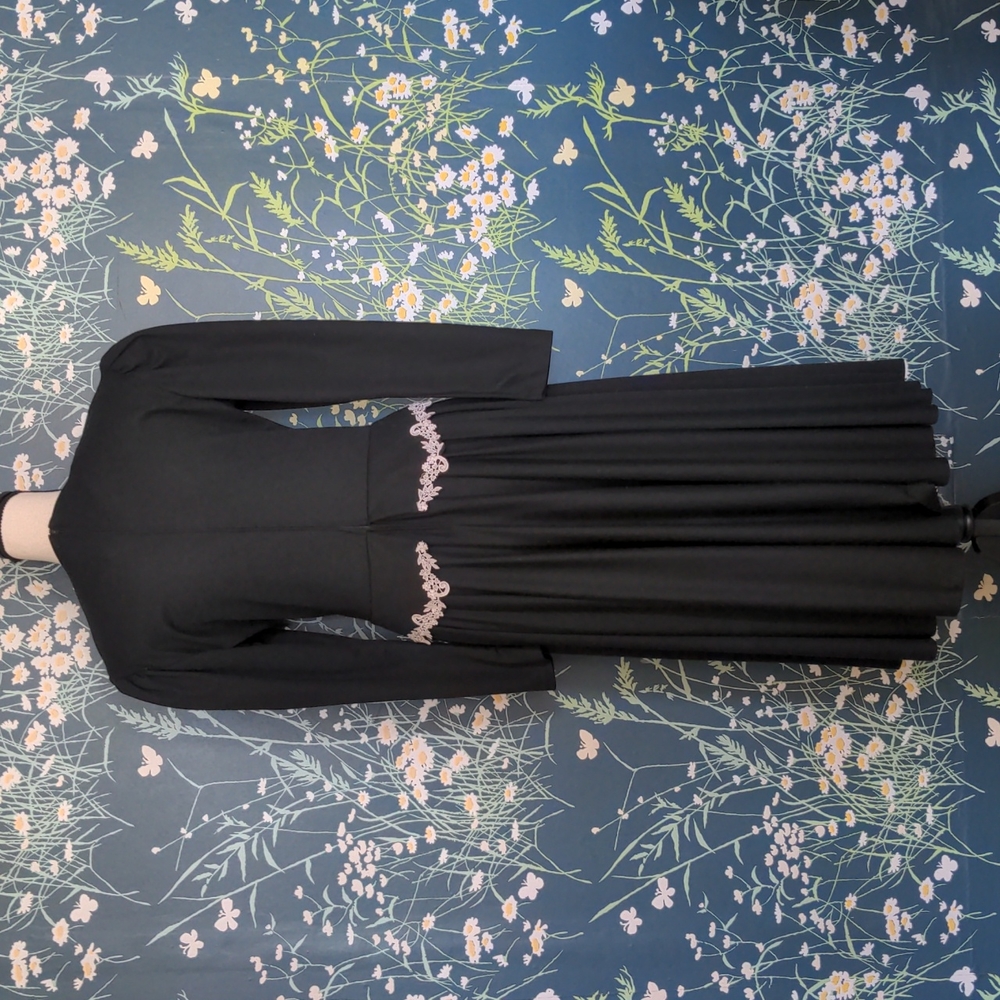 80s Goth Prom Dress By go vicki! - Picture 5 of 6